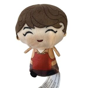 New Wednesday Addams Chibi Plush Toy in Collectible Spiderweb Tin Adams Family